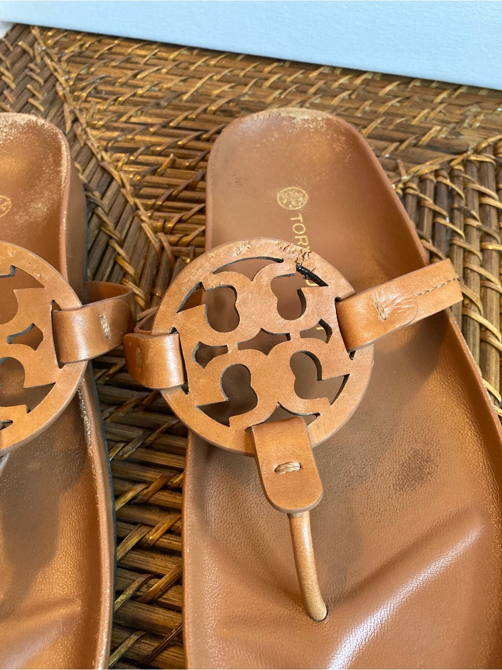Tory Burch Miller Cloud Sandals Size 7.5 - Picture 5 of 6